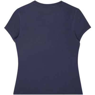 2. Fila Trivero Women's T-Shirt Navy Blue FAW1205 50004