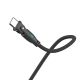 6. 3mk Hyper Cable N-SERIES USB-C / USB-C 1m PD 3.0 QC 3.0 20V / 5A 100W - black