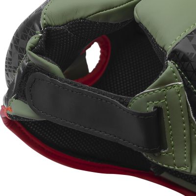7. Adidas COMBAT 50 HG Boxing Headgear Black Olive
