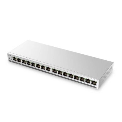 10. Switch Zyxel GS1100-16E-EU0101F 16p Unmanaged, Fanless, Slim