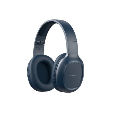5. Havit H2590BT Pro Wireless On-Ear Headphones (Blue)