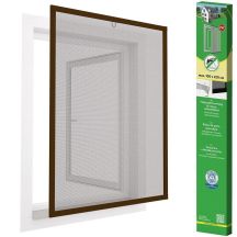 MOSQUITO NET WINDOW ALU 100X120 BROWN PLUS