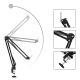 3. MEDIA-TECH DIRECTIONAL CONDENSATOR MICROPHONE WITH ACCESSORIES KIT SILVER MT397S