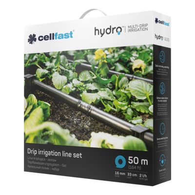 5. CELLFAST HYDRO DRIPPING LINE KIT 5/8" (16mm) 50m