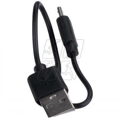 12. Set of Dunlop Led bicycle lights, USB charging, rear + front 473758