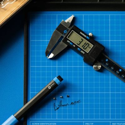 3. iFixit Blue Digital Caliper with LCD Screen