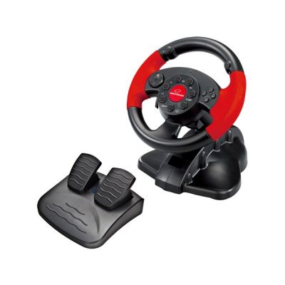 Esperanza High Octane EG103 Vibration Steering Wheel (PC, PS2, PS3; black)