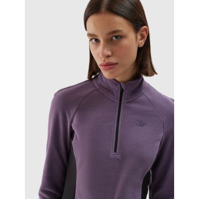 2. Women's thermal fleece underwear (top) 4F 4FWAW24UFLEF049-50S