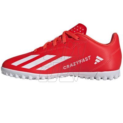 2. Adidas X Crazyfast Club TF Jr IF0708 football shoes