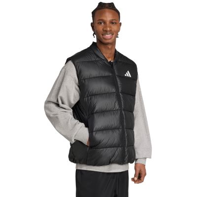 10. Men's adidas ESS SD PUF V Vest, Black JV7727
