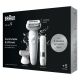 2. Braun Silk-épil 9 9-341 depilatos 40 tweezers White