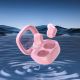 3. Choetech MEMS wireless TWS Bluetooth 5.3 headphones - pink