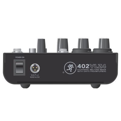 2. Mackie 402VLZ4 4 channels 20 - 20000 Hz