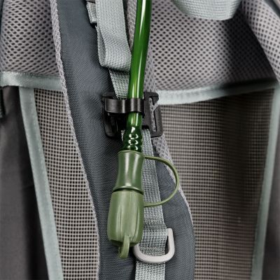 19. NC1925 GRAY WAYFARER 35L NILS CAMP TRAVEL BACKPACK