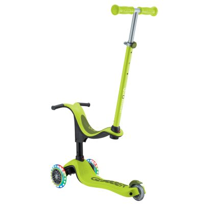 4. Three-wheeled scooter with a ride-on seat GO•UP SPORTY LIGHTS (452-606-4 S)