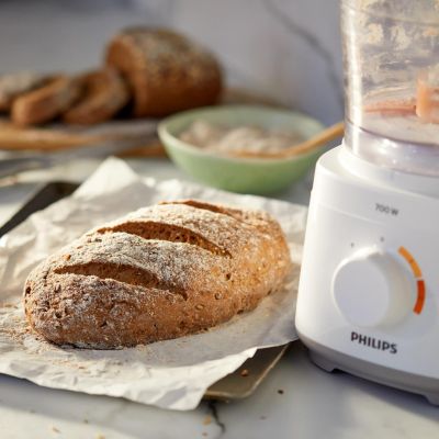 23. Philips Daily Collection Compact 700W Food Processor with 16 Functions