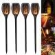 8. SOLAR TORCH LAMP DANCING FLAMES 10X10X79CM 36 LED