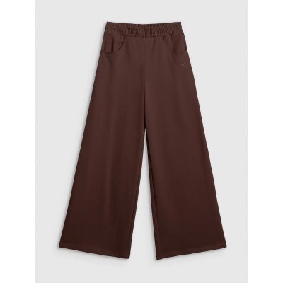 8. Women's wide-leg sweatpants 4F 4FRSS26TTROF2011-80S