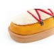 6. D.Franklin women's winter snow boots, fashionable fur lining, mustard color