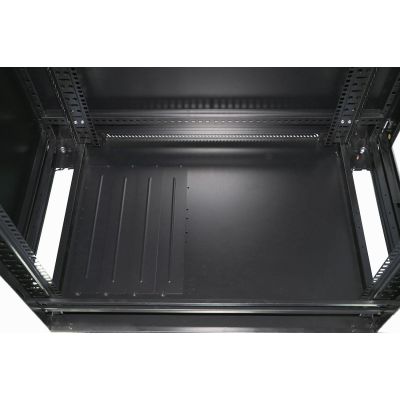 6. Extralink Rack Cabinet 32U 600x1000 Black Floor Standing