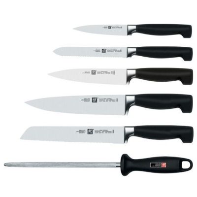 2. Set of 7 knives in a block ZWILLING 35068-003-0