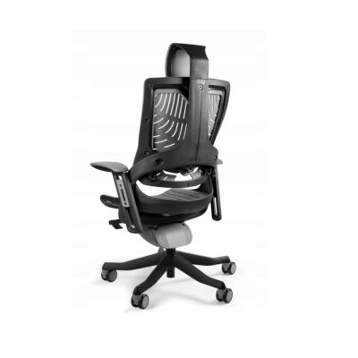 2. Wau 2 TPE-8 office chair, elastomer, gray/black