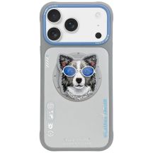 Nimmy Glasses Cool Dog MagSafe Case for iPhone 17 Pro - Gray
