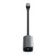 6. Satechi Ethernet Adapter - USB-C 2.5 to Ethernet adapter (space gray)