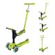 Three-wheeled scooter with a ride-on seat GO•UP SPORTY LIGHTS (452-606-4 S)