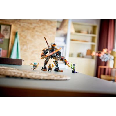 10. LEGO NINJAGO 71854 Cole's Mission Mech and Dragon Zane