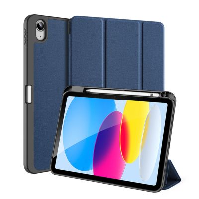 2. Dux Ducis Domo iPad 10.9” 2022 / iPad 11” 2025 smart cover case with stand blue