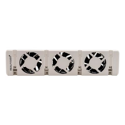 3. RealPower HL-1 Indoor White Electric Fan Space Heater