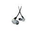 3. Shure SE215DYCL+UNI-EFS - AONIC215 Single Driver In-Ear Headphones with 3.5mm Cable (Clear)