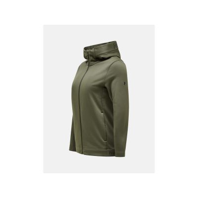 2. Peak Performance W Rider Tech Zip Hoodie Green