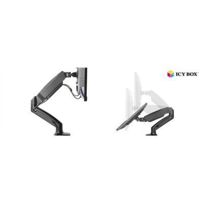 7. ICY BOX IB-MS303-T 81.3 cm (32") Desk Black