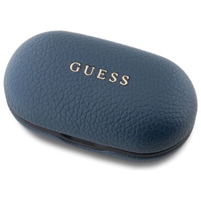 2. Guess Bluetooth headphones GUTWSPGTSPSB TWS + docking station blue/blue Grained Classic Logo