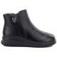 6. Comfortable women's ankle boots with a wedge, black Potocki PT16398