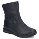 9. Rieker L7760-00 women's waterproof black ankle boots