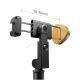 9. Tech-Protect L08S Bluetooth Selfie Stick with Remote Control, Tripod up to 141cm - Black