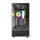 4. Montech XR Midi-Tower, Tempered Glass - Black