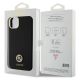 8. Guess Silicone Logo Strass 4G Case for iPhone 15 Plus / 14 Plus 6.7" - Black