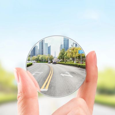 11. Baseus Full-view Blind-spot Mirror 2x additional car side mirror convex blind spot black (ACMDJ-01)