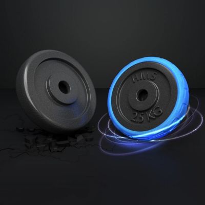 2. HMS SGG30 BAR 2-in-1 weight set (barbell and dumbbells) 30 kg