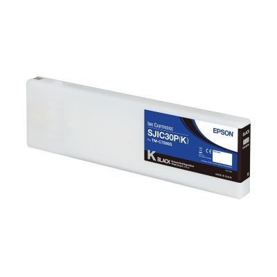 3. Epson SJIC30P(K): Ink cartridge for ColorWorks C7500G (Black)