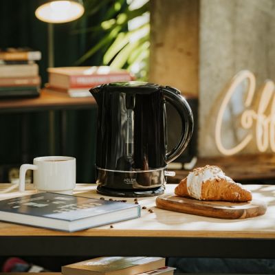 8. Electric kettle ADLER AD 1385b black
