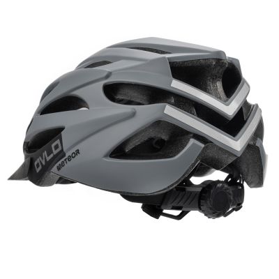 3. Meteor Ovlo S 16865 Bicycle Helmet 52-56 cm Gray