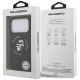 8. Karl Lagerfeld Silicone Karl&Choupette Ring MagSafe Case for iPhone 17 Pro Max - Black