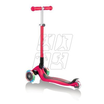 6. Globber Primo Foldable Lights 3-Wheel Scooter 432-102-2 New Red