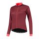 Rogelli ESSENTIAL women's winter jacket burgundy XS