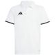 10. adidas Entrada 26 Polo T-shirt for kids white JZ6624
